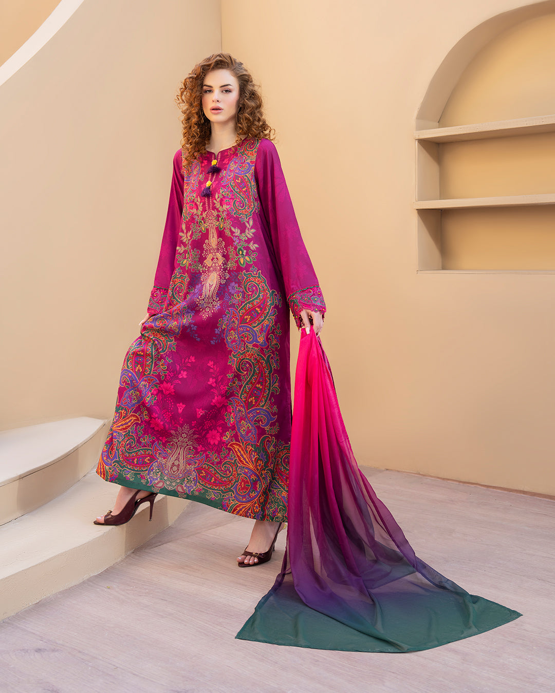 Dupatta & Trouser