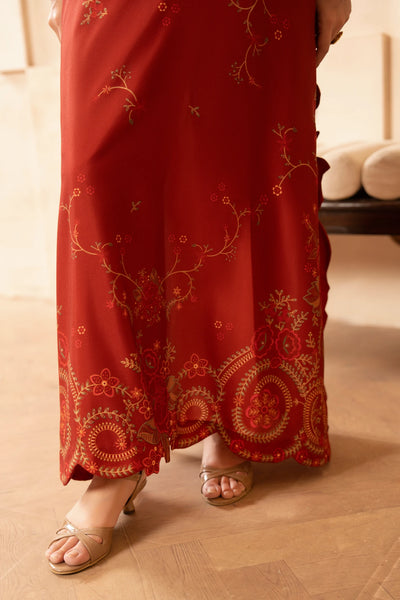 Burnt Red